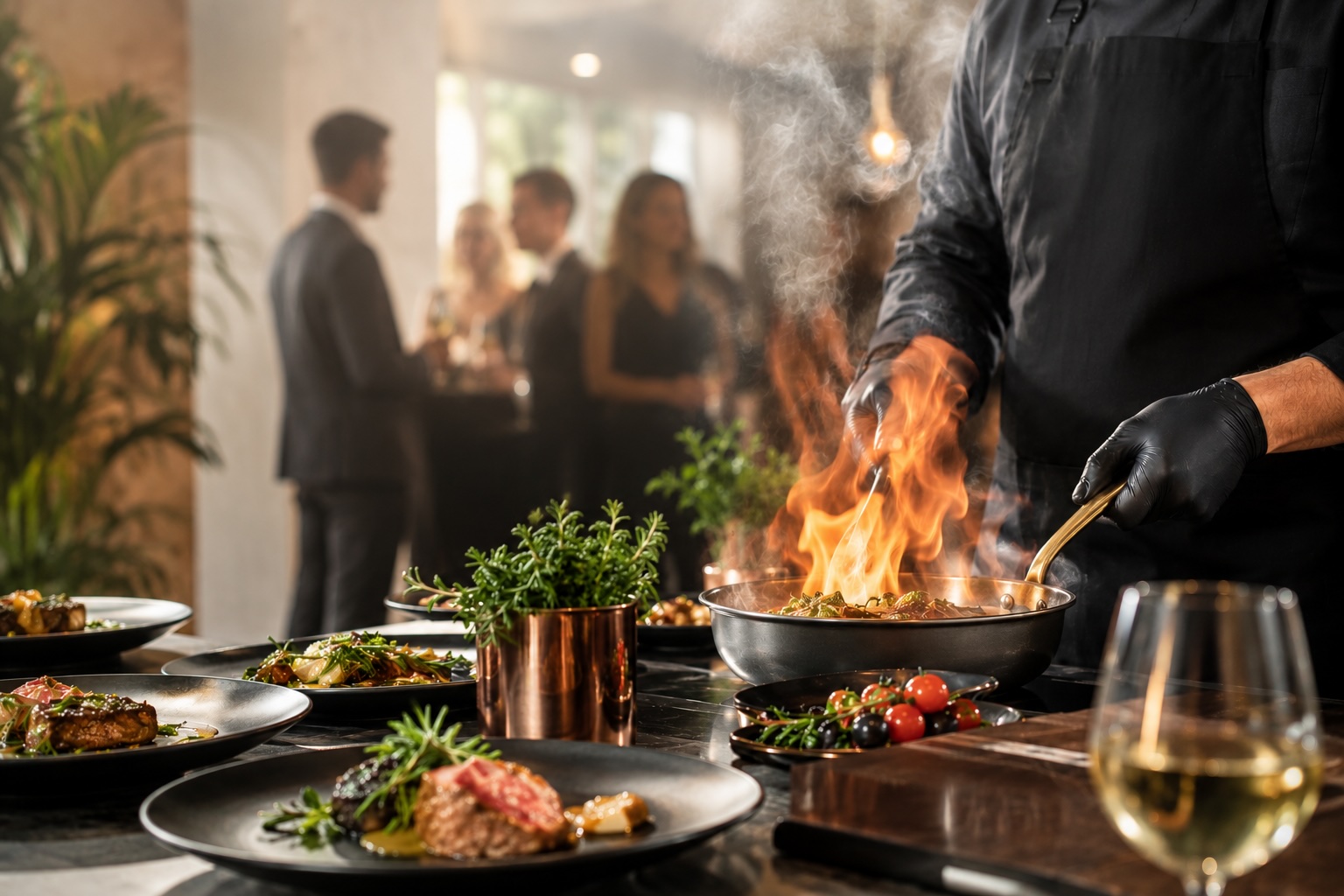 Live Cooking, kulinarne show na żywo, Planeta Smaku, Tychy, Śląsk